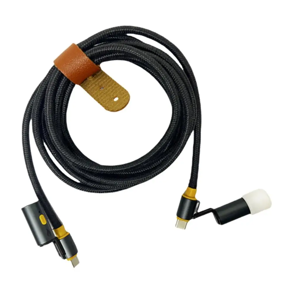 Led Function 240w Outdoor Camping Fast Charging Cable For Stylepie Elf Battle Rope 4in1 Compatible Multiple Interfaces R4v4