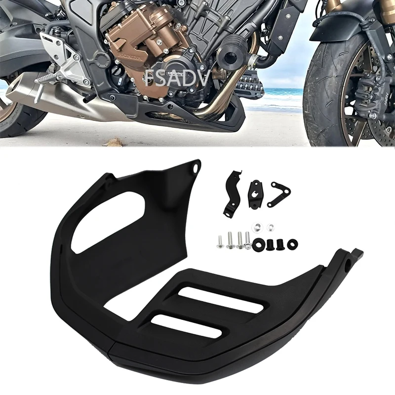 For HONDA CB650R CBR CB 650R CB650 R 2019-2024 2023 Motorcycle Belly Pan Engine Spoiler Lower Fairing Frame Panel Protector
