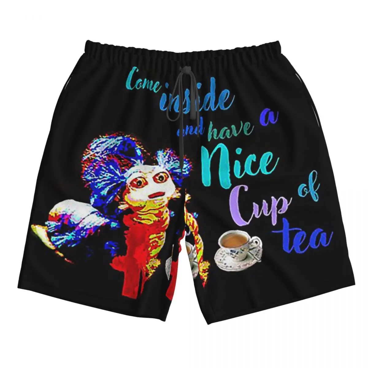 

Labyrinth Worm Trunks Beach Board Shorts Casual Quick Dry Swimming Summer Men Pants