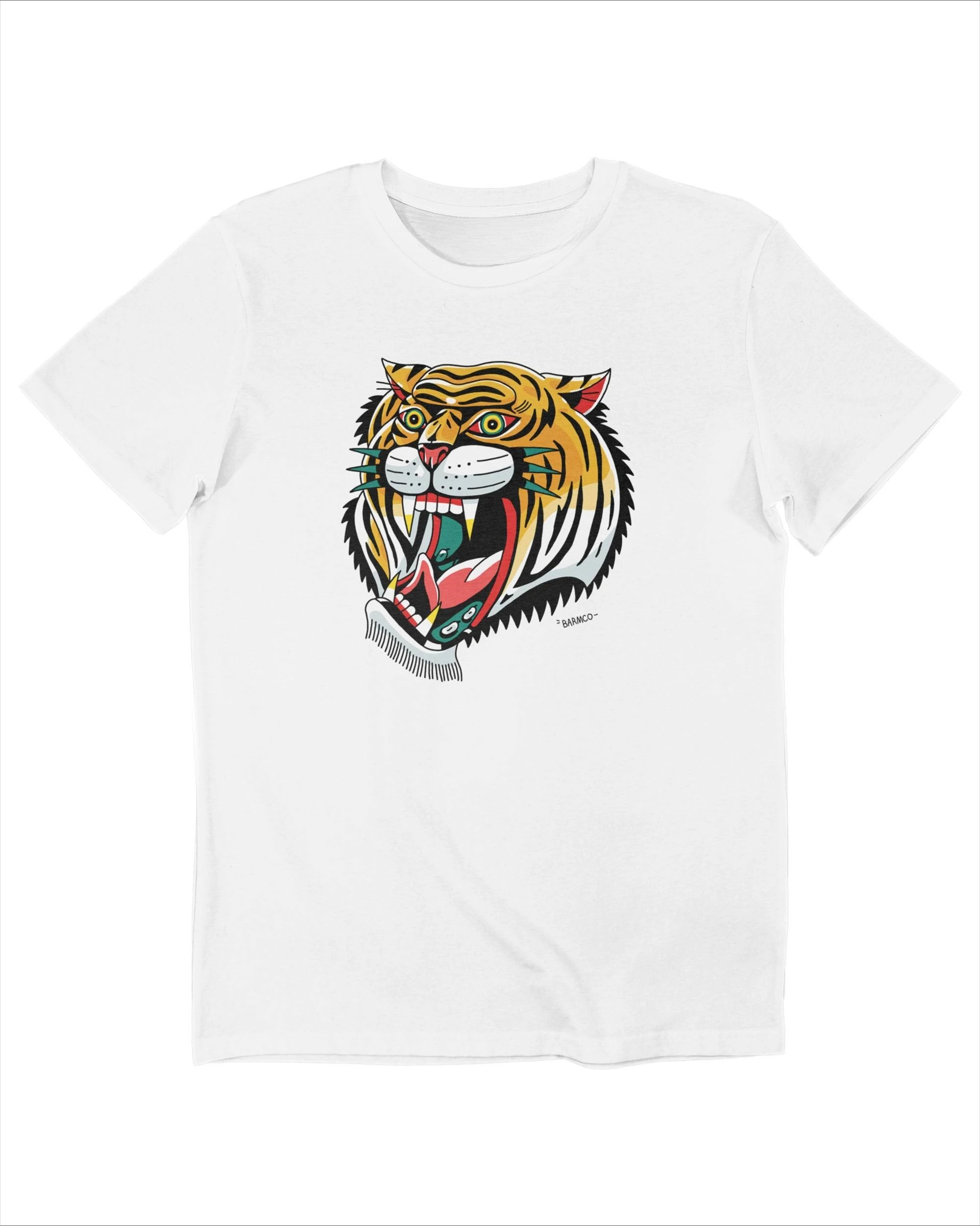 

Towel De Tigre Colorée с графическим принтом, летние роскошные брендовые хлопковые мужские и женские футболки с короткими рукавами, уличная мода