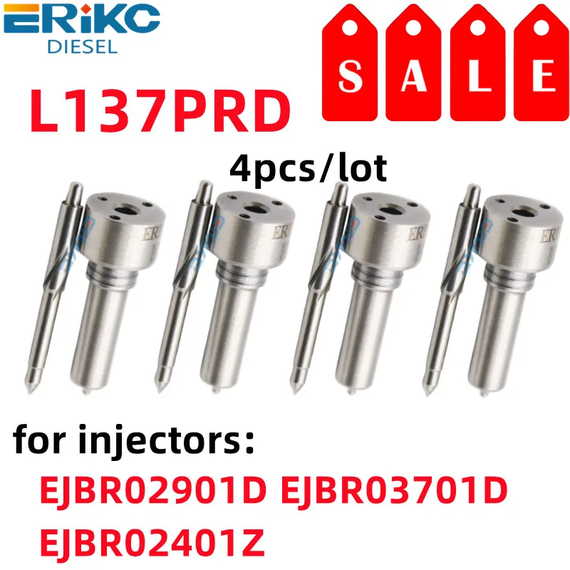 

4 шт. L137PRD дизельный инжектор EJBR02901D EJBR03701D 33801-4X800 33800-4X800 топливная форсунка L137PBD L137PRD для KIA CARNIVAL, SEDONA