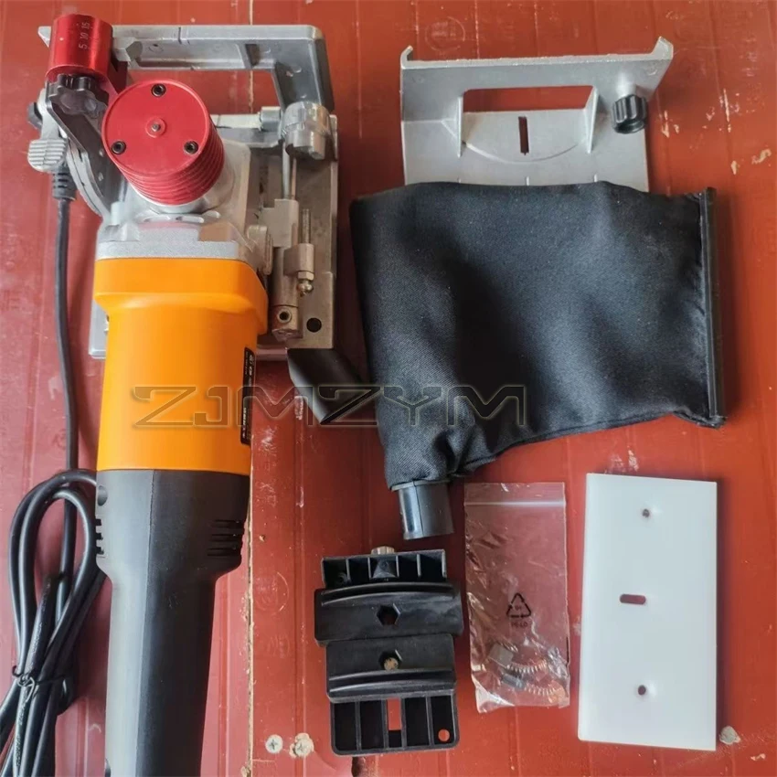 

Woodworking Lamino Slotting Machine Biscuit Jointer invisible Ramino connector furniture two-in-one fastener Electric Tool