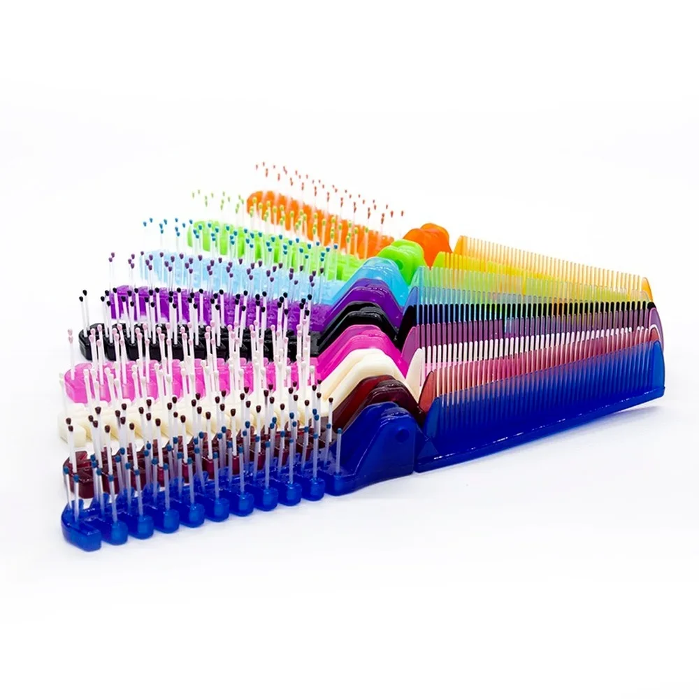 1pc Portable Travel Hair Comb Detangling Hair Brush Foldable Hair Brushes Massage Comb Anti-Static Combs Styling Tools