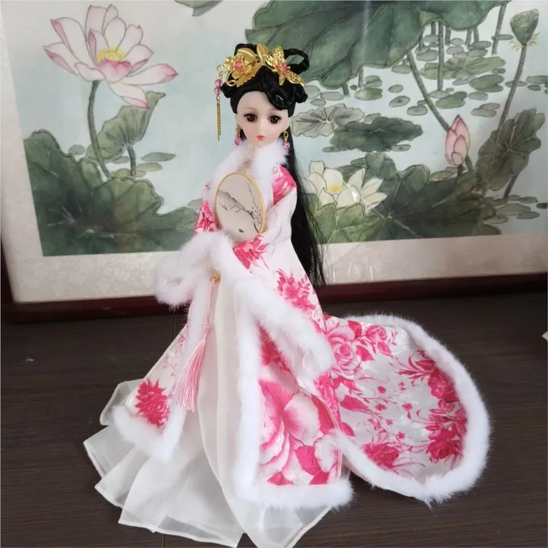 2026 Creativo Per Bambini 30 Centimetri Costume Intrattenimento Musiche E Canzoni Bambola Principessa Cinese Stile Antico Vestire BJD 30 centimetri Bambola Per Il Regalo Di Compleanno LI937