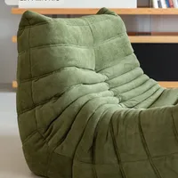 Bean Bag Chair Bean Bag Sofa for Adults Comfortable Couch Corduroy Single Sofa Soft Comfy Floor Chairs for Living Room Bedroom