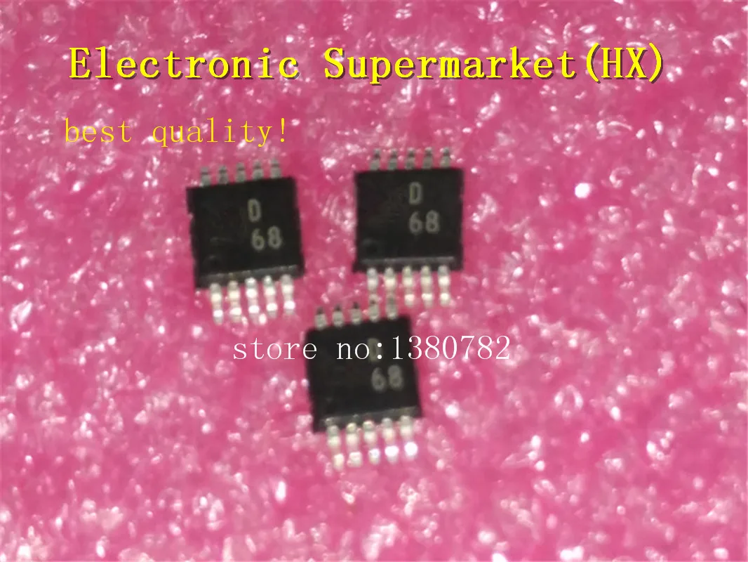 New original special price spot 50pcs/lots D68 AD9833BRMZ AD9833  MSOP-10 New original IC In stock!