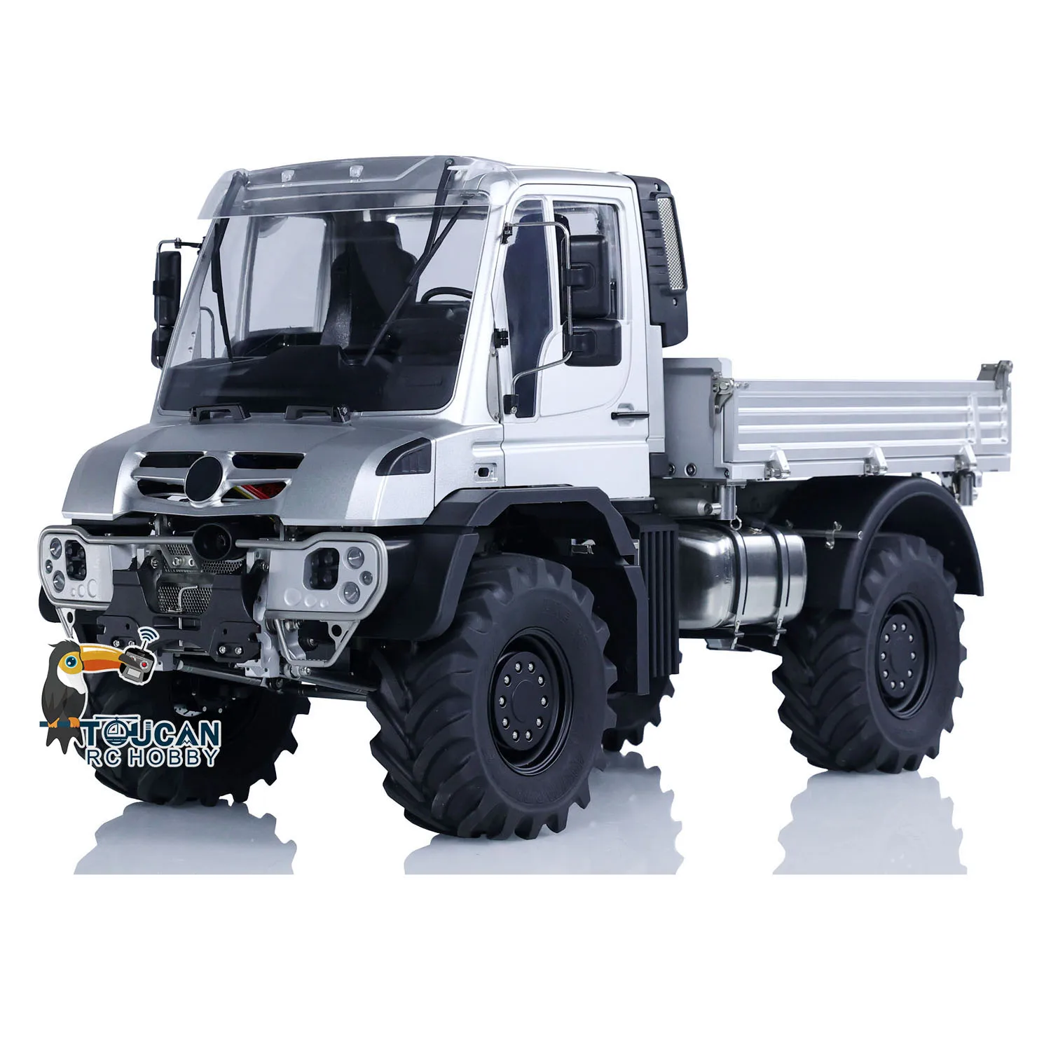 U535 1/14 RC Metal Off-road Vehicles 4X4 Radio Control Crawler Climbing Cars Model 3-speed Transmission Differential-lock Axles