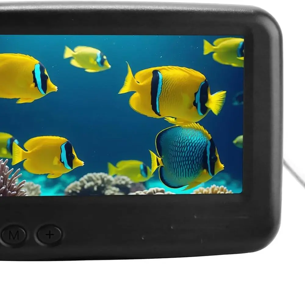 

Portable 12 LED Underwater Fishing Camera with 4.3 LCD, 1000TVL, 145° Wide Angle, 30m Cable