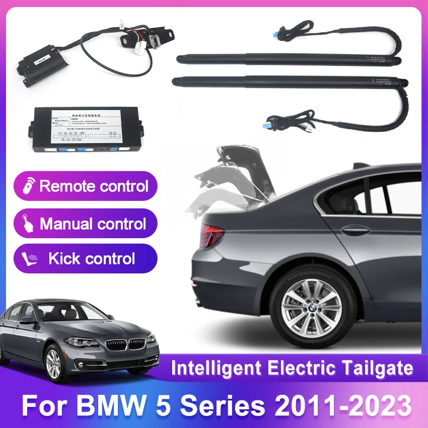 Elektrische Heckklappe nachgerüstet für BMW F10 F11 5er Heckbox, intelligente elektrische Heckklappe, elektrisch betriebene Kofferraumdekoration