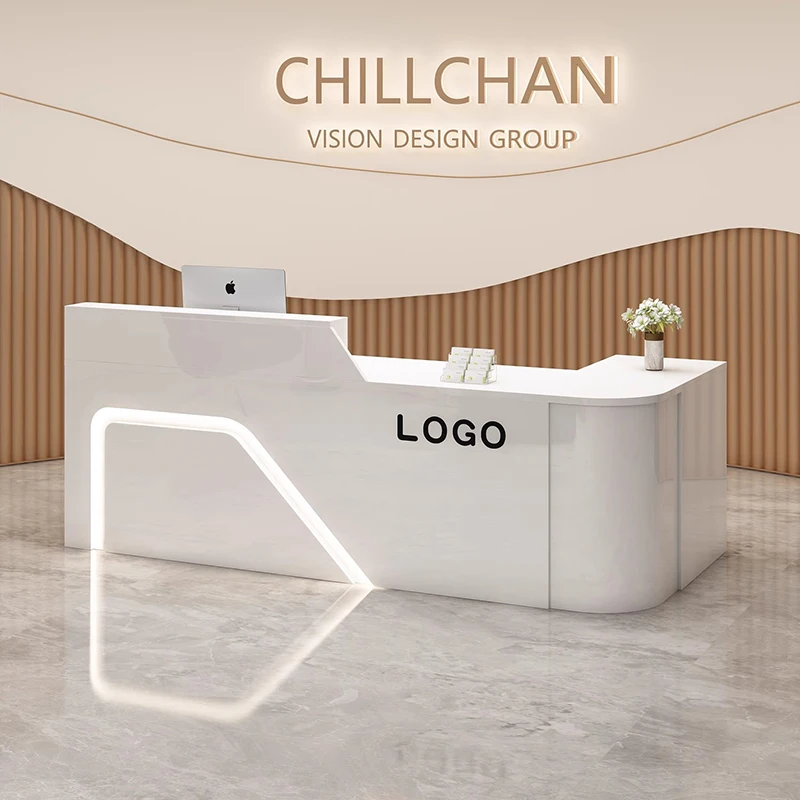 

Design Wood Reception Desks Luxury Cheap Storage Long Best Classic Reception Desks Modern Drawer Empfang Theke Office Furniture