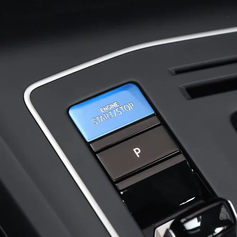 Car Start Button Decorative Sticker Interior Accessories for Volkswagen Golf 8 MK8 GTI Rline view 2