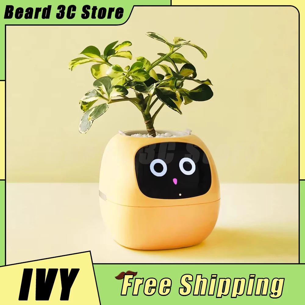 

IVY Intelligent Flowerpot Plant Maintenance Smart Robot Customization Rich Expression Perceptual System Interaction Companion