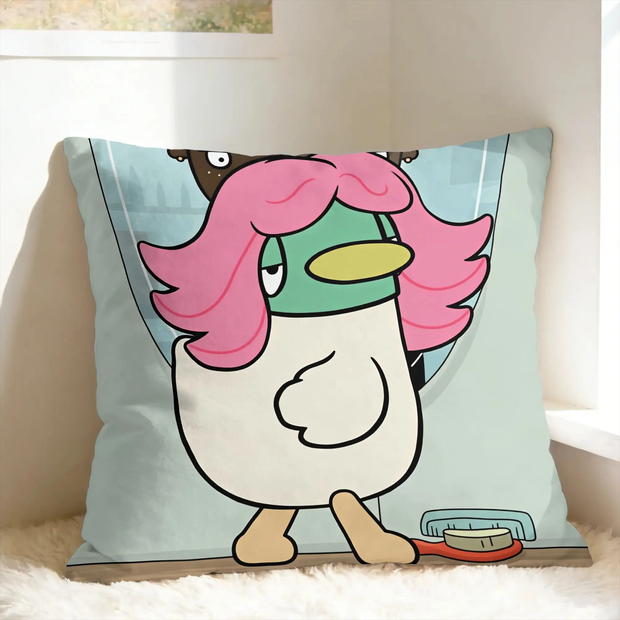 Sarahs And Duck Pillow Case  Kawaii Pillow Cover Soft Pillowcases For Sofa Home Decoration