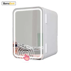 Mini refrigerador de escritorio para maquillaje de belleza, nevera pequeña para cosméticos, refrigerador compacto, calentador para dormitorio, oficina, coche, dormitorio, 8L