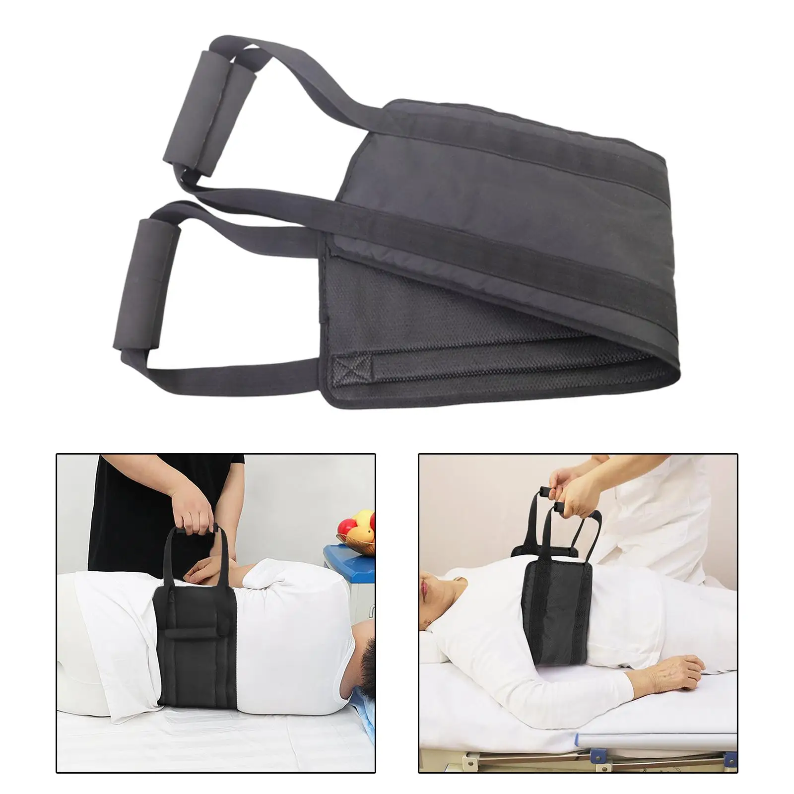 Patient Lifting Sling with Handle Mobility Aids Equipment Patient Turning Device Transfer Assist Belt Lift Belt for Elderly