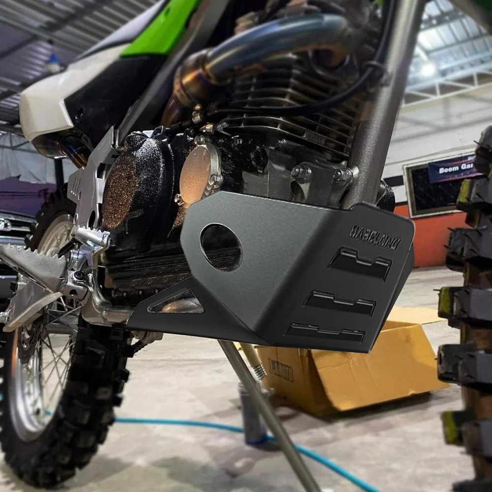 For Kawasaki KLX125 2010-2012-2013-2014-2015-2016 Motorcycle Aluminum Engine Skidplate Guard Cover