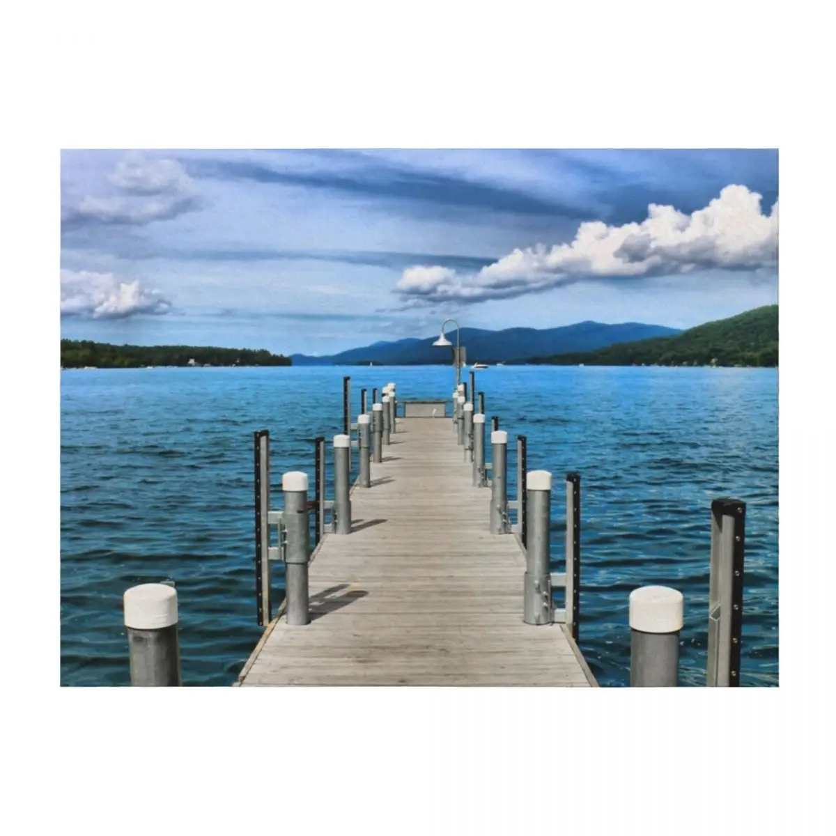 

Stepping to the Sea Throw Blanket Weighted Beautifuls Bed covers Flannel Blankets