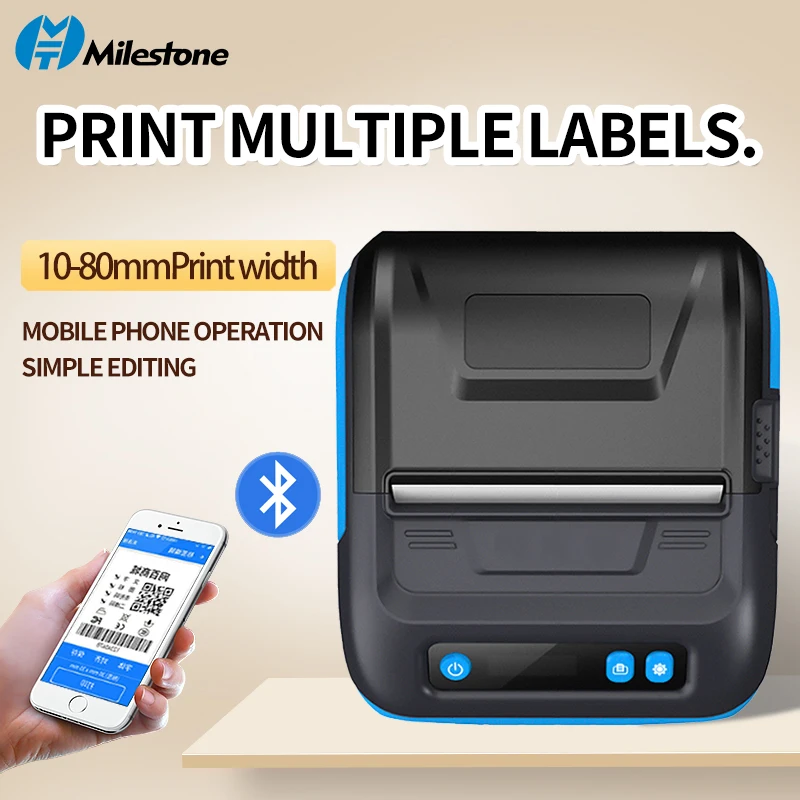 

MHT-80Mm Wireless Blue Update Tooth Mobile Printer Providing Sdk Android Ios Portable Smart Mobile Printer Wireless Thermal