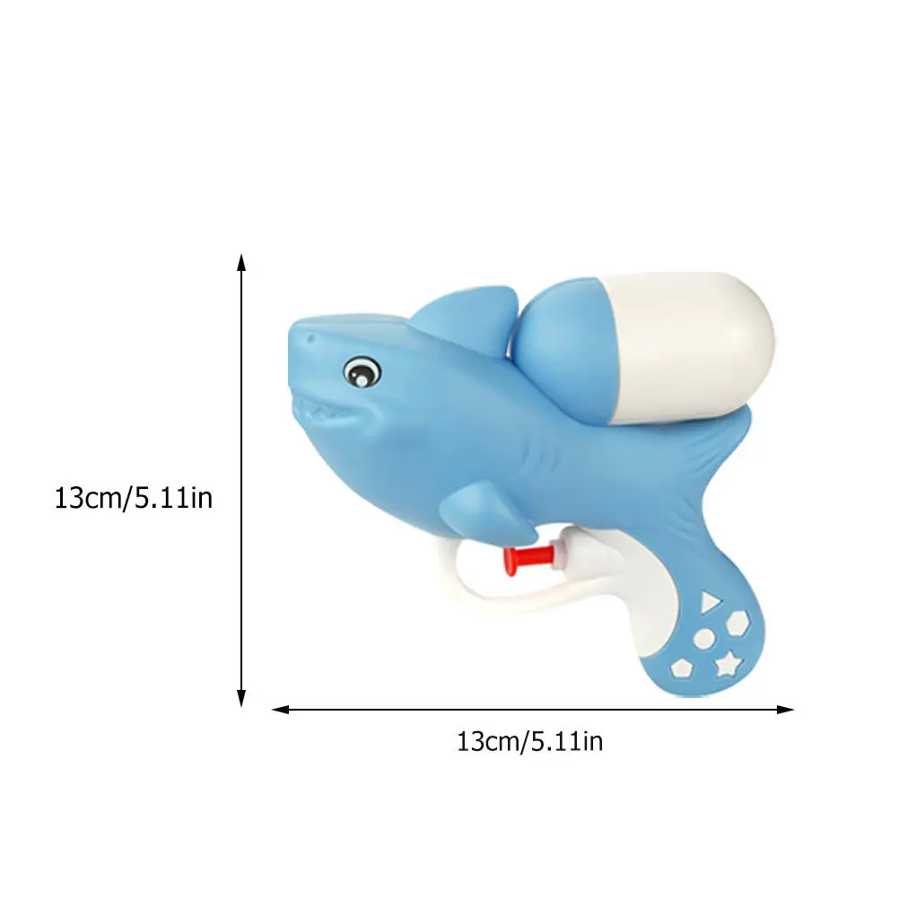 4 pçs azul para crianças atirador de água verão piscina praia jogar leve esguicho atirador brinquedo de água animal ao ar livre respingo