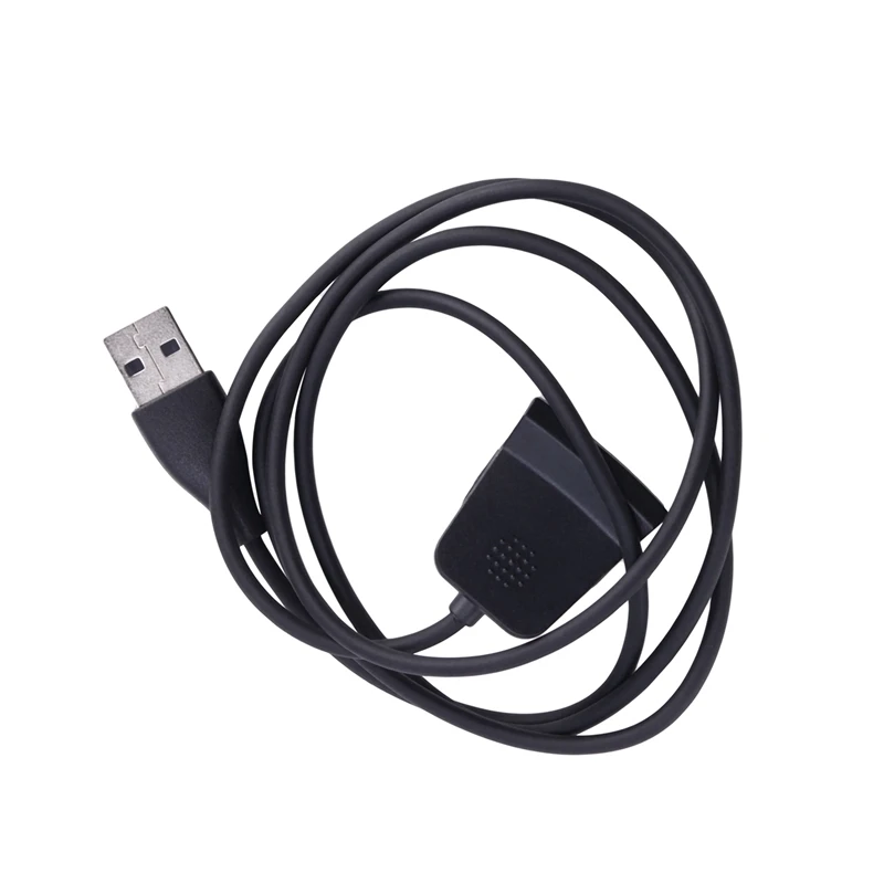 Cable de carga USB inteligente, cargador de base para Fitbit Alta HR, pulsera de seguimiento de ejercicios, reloj inteligente (3 pies/1 metro, paquete de 3)