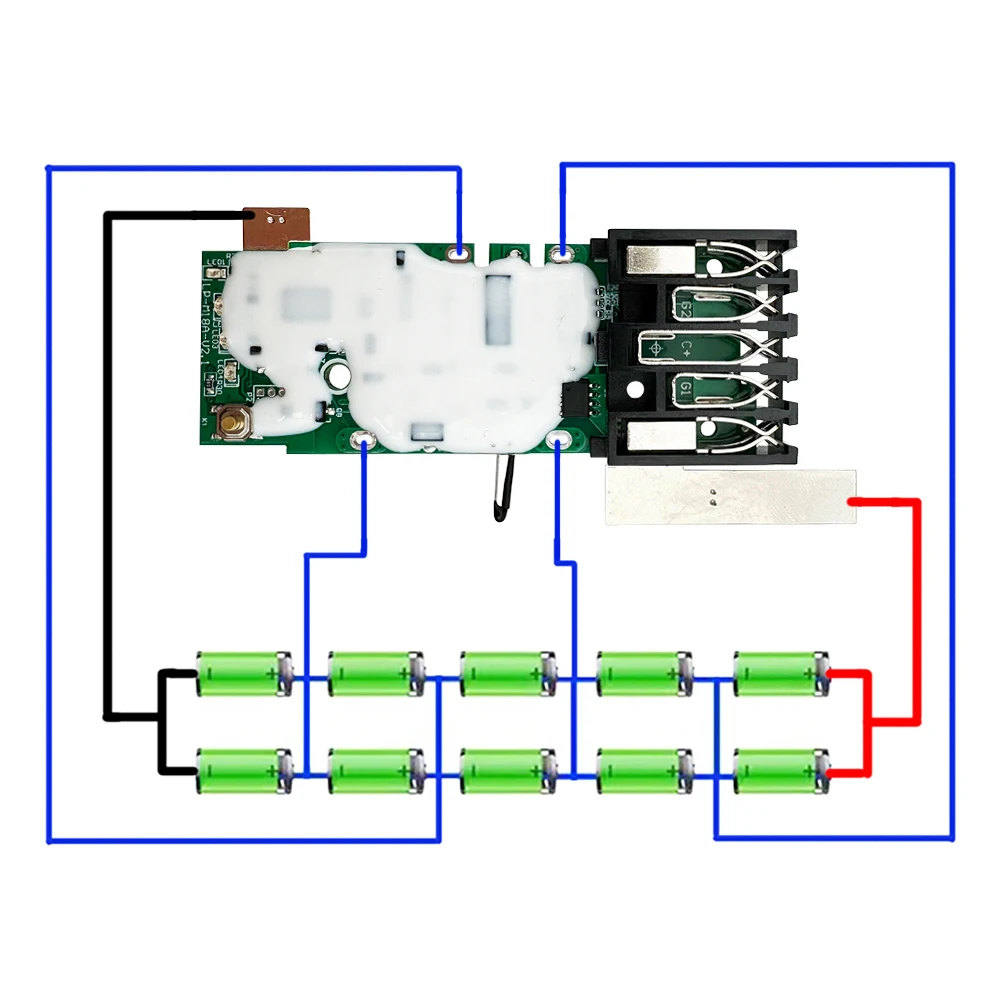 For M18 PCB Charging Protection Circuit Board For Milwaukee 18V 3Ah 4Ah 5Ah 6Ah Li-ion Battery PCB Board Motherboard 48-11-1811