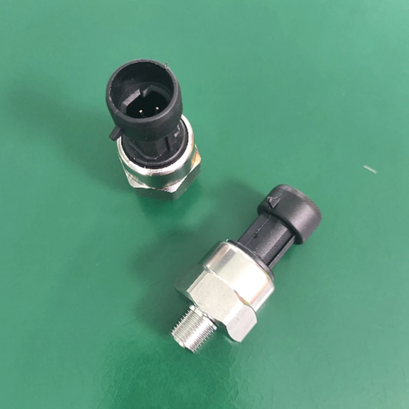 Pressure Sensor, Ceramic Chip Pressure Transmitter, 1/8Inch NPT Thread Pressure Sensor, For Oil, Fuel, Air