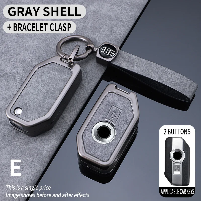 

Zinc Alloy Key Case Cover for BMW R1250GS R1200GS C400gt F750GS F850GS K1600B K1600GT R1200RS R1200RT F900R F900XR Motorcycle