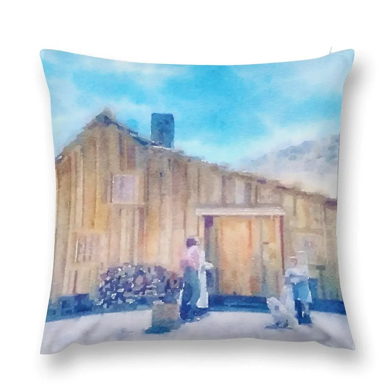 

Little House on the Prairie Home Throw Pillow Throw Pillow Covers Throw Pillow christmas supplies