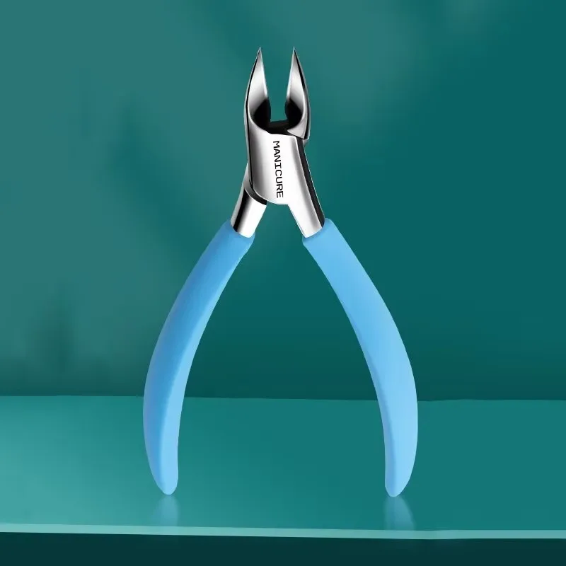 Nail Straighteners Ingrown Toenail Cuticle Scissors Edge Cutter Toe Clippers Remove Dead Skin Pedicure Stainless Steel Tool