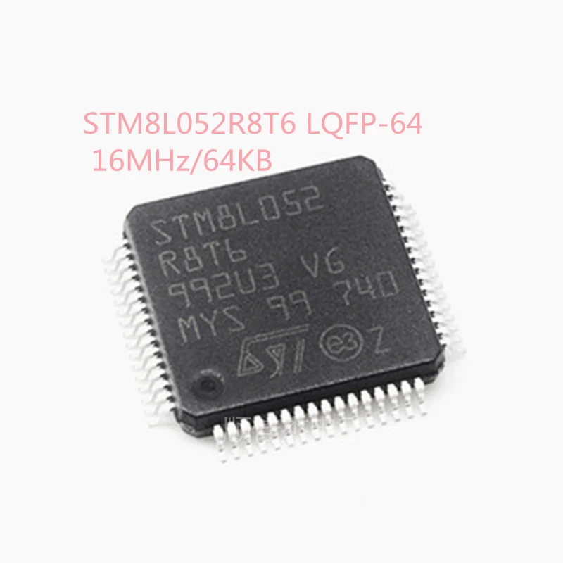 STM8L052R8T6 LQFP-64 16MHz/64KB 100%New and Original