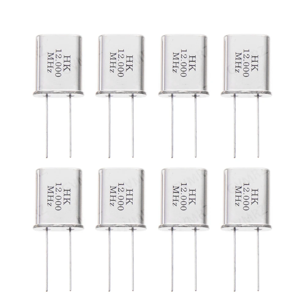 10PCS HC-49U 2P Passive Crystal Oscillator 16MHZ 24MHZ 10MHZ 12MHZ 11.0592MHZ 13.56MHZ HC-49U 11.0592MHZ