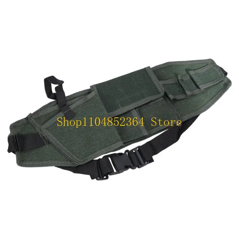 

652F Electrician Waist Bag Tool Holder Small Electricians Hammer Screwdriver