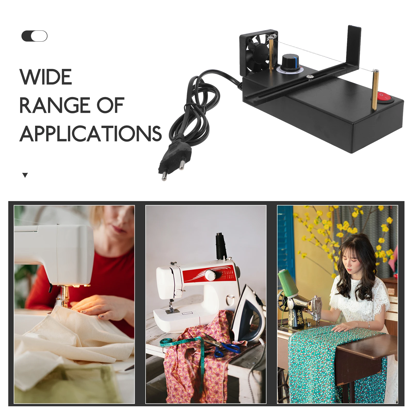 

Electric Cutting Knife Heat Tool DIY Ribbon Adjustable Heater Wire Machine Webbing Craft Electric Thermal Multi Purpose