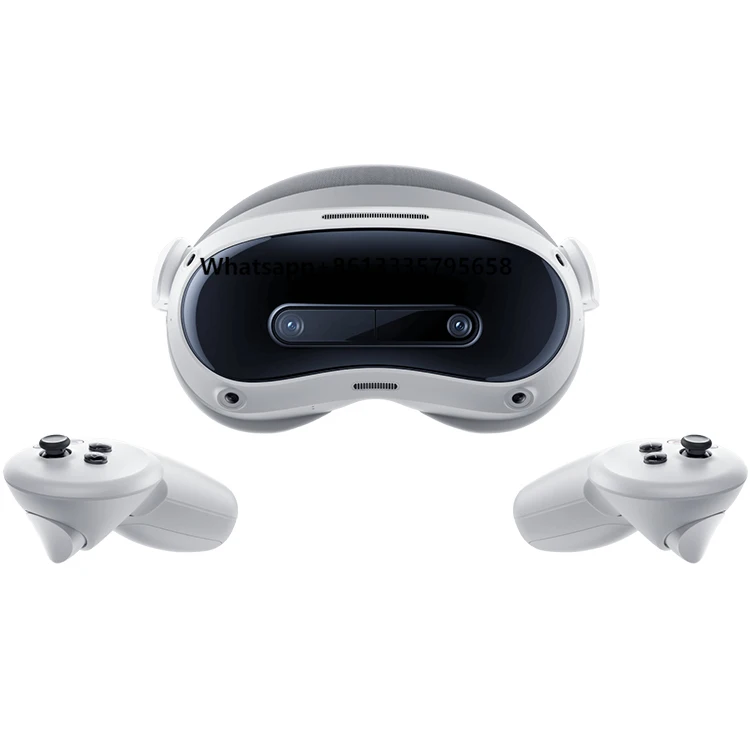 

Brand Pico 4 Ultra All in One VR Headset with 12GB+256GB Memory and 2160 X 2160 (x2) Resolution 90 Hz of Refresh Rate VR Glasses