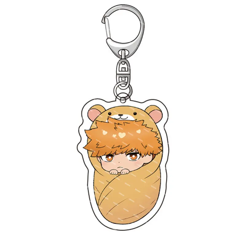 أنيمي الأزرق قفل Isagi Yoichi سلسلة مفاتيح مصنوعة من الأكريليك قلادة جديدة المنتجات ذات الصلة مفتاح سلسلة أصدقاء شنطة هدايا السحر Q نسخة الكرتون #5