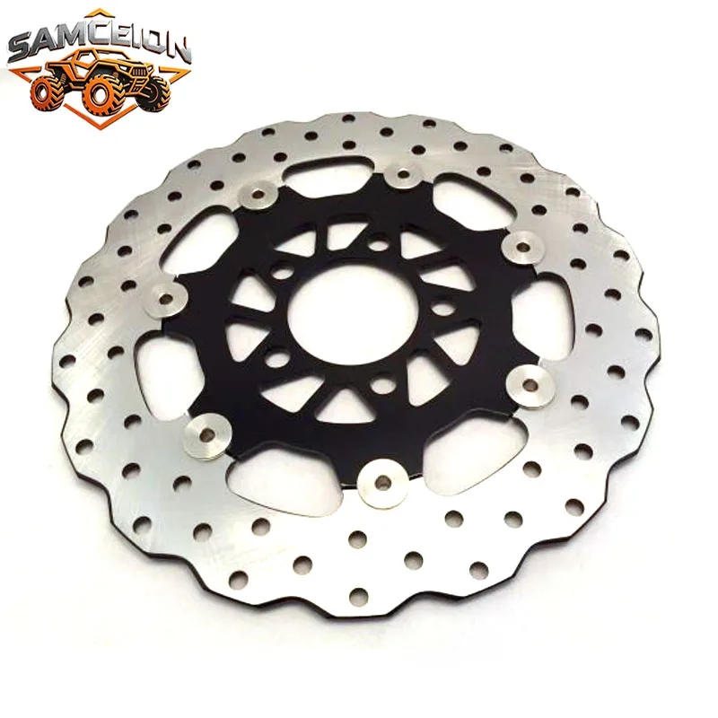 Motocycle Front Brake Disc For Kymco K-XCT Downtown 125i 200i 250i 300i 350i Kawasaki 300 P/N:4512A-LEA7-E00 4512A-LEA7-E01