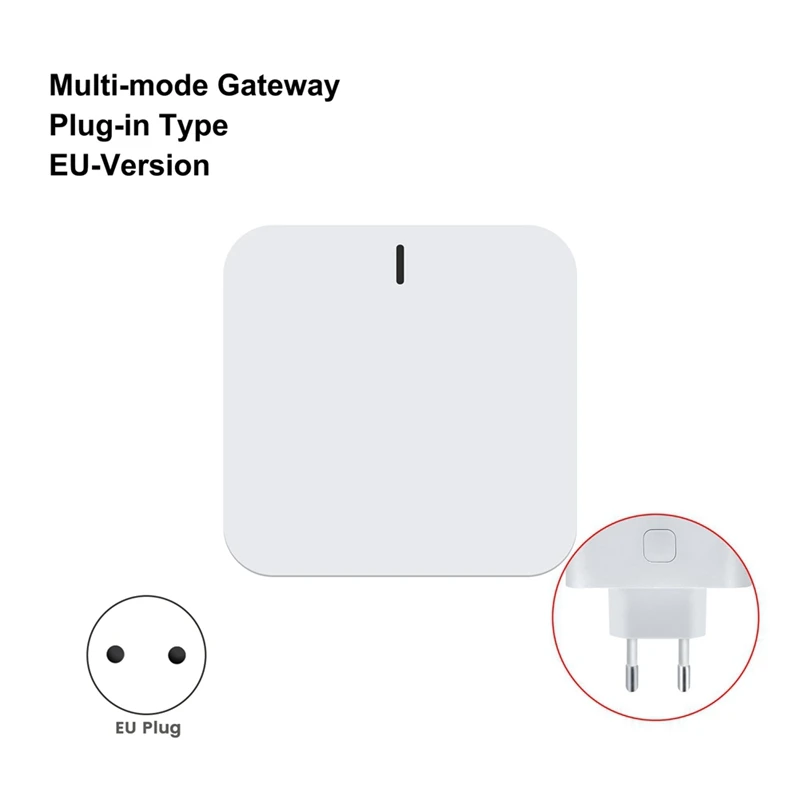 Airies de passerelle Plug-In Type Zigbee, Bluetooth, pont de passerelle multimode pour maison intelligente, tournesol, fonctionne avec Alexa, prise UE