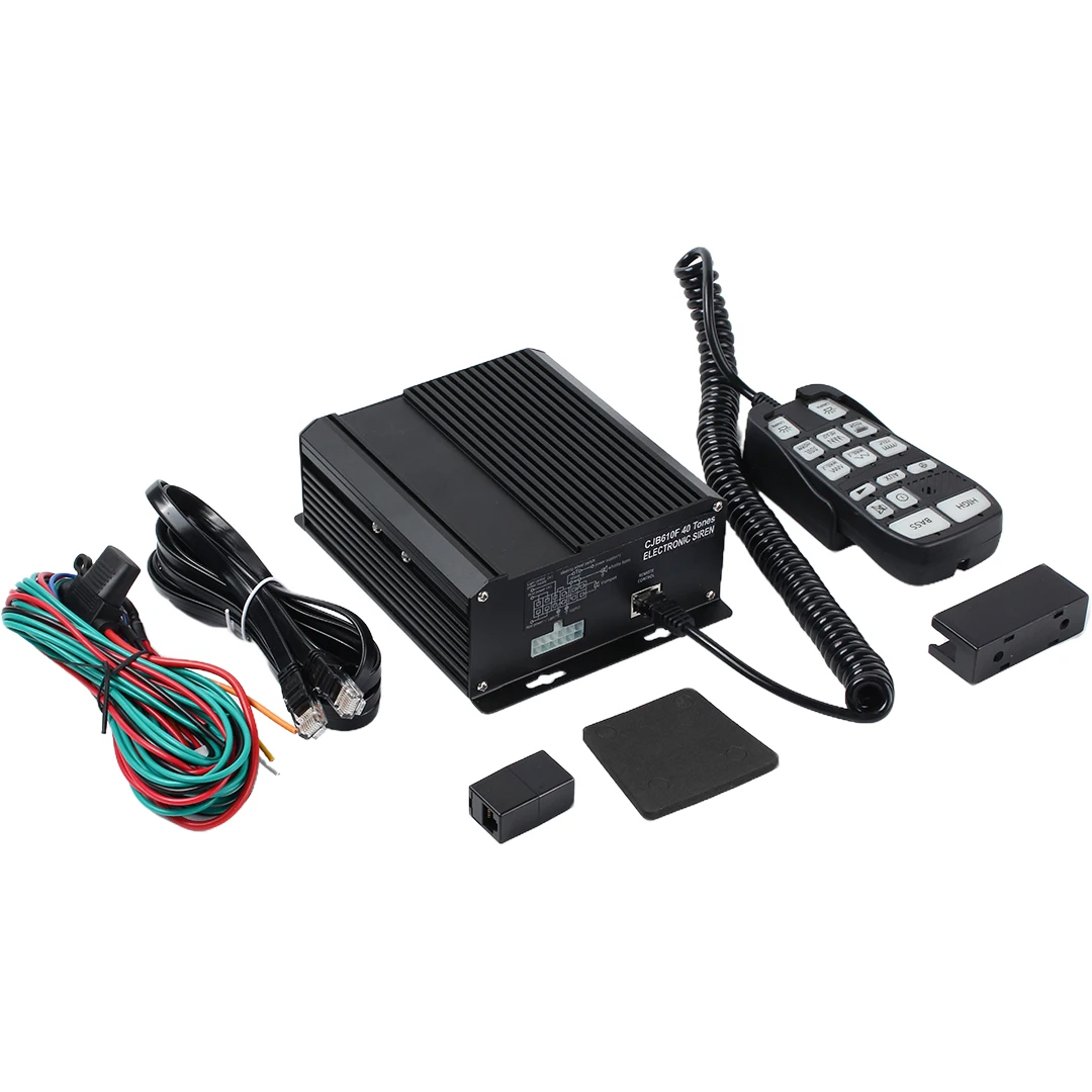 40 Tones Remote Controller Firefighter Ambulance Siren Horn Amplifier Speaker & Horn Product in stock