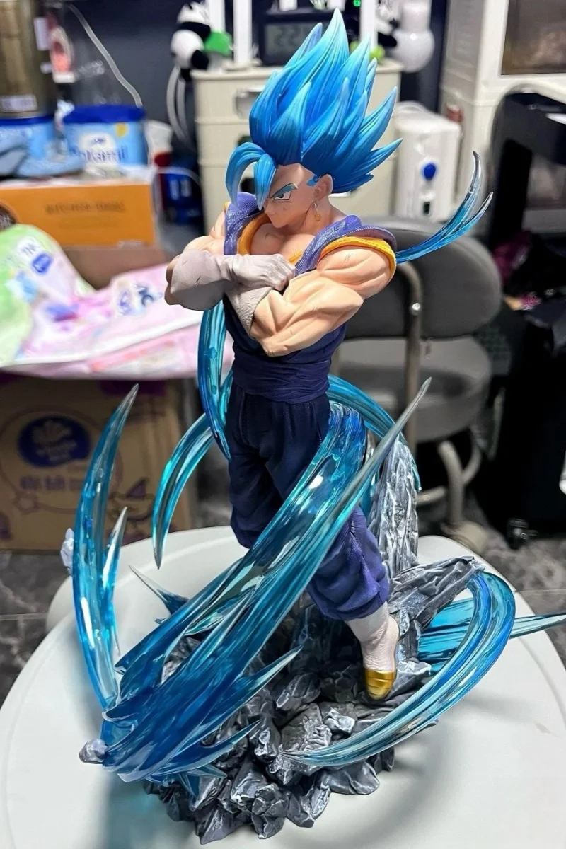 ドラゴンボールのアニメフィギュア,ベジット,ベジット,静的アクションフィギュア,モデル像,人形コレクション,装飾玩具,子供向けギフト,33cm