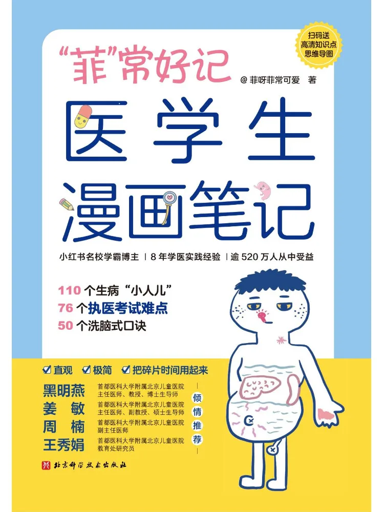 

Книга-набор для заметок Winshare «Fei»: очень легко запоминать, для студентов-медиков, в формате комиксов