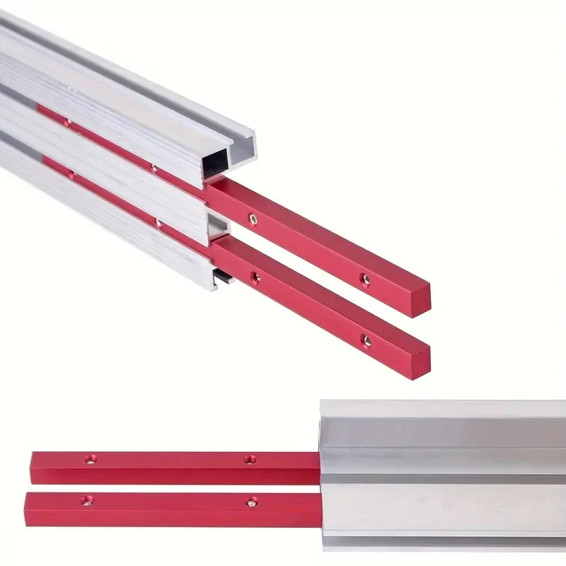 Aluminum Alloy Profile Fence Connector Kit 75 Type Router Table Fence Rail Connector Woodworking DIY Tools