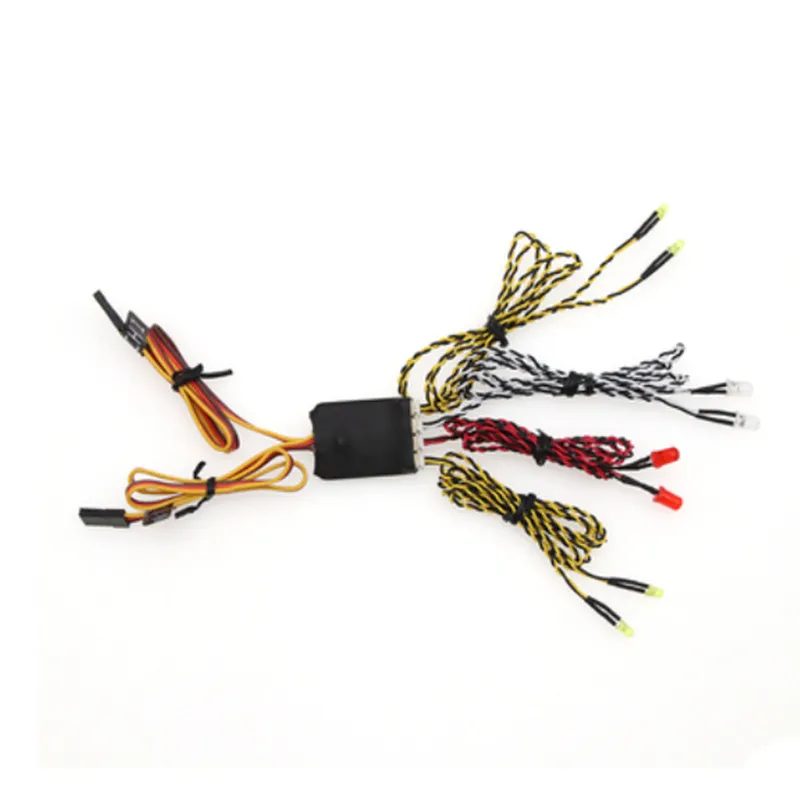 

16-светодиодная плоская фара для внедорожника LC80, указатель поворота, стоп-сигнал, интеллектуальная модель, групповая светодиодная оптика