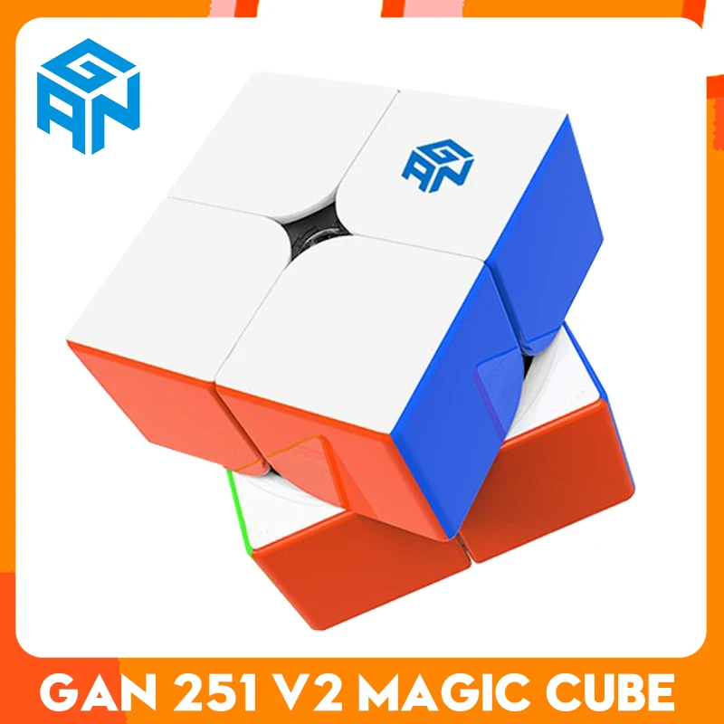 

GAN 251 V2 2x2 магический куб CUBo 251 2x2x2 головоломки игрушки