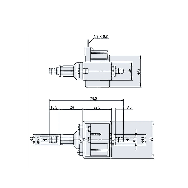 Jiayin JYPC-2 16W 220V-240V Electromagnetic Pump Solenoid Pump Hanging Ironing Machine Water Pump