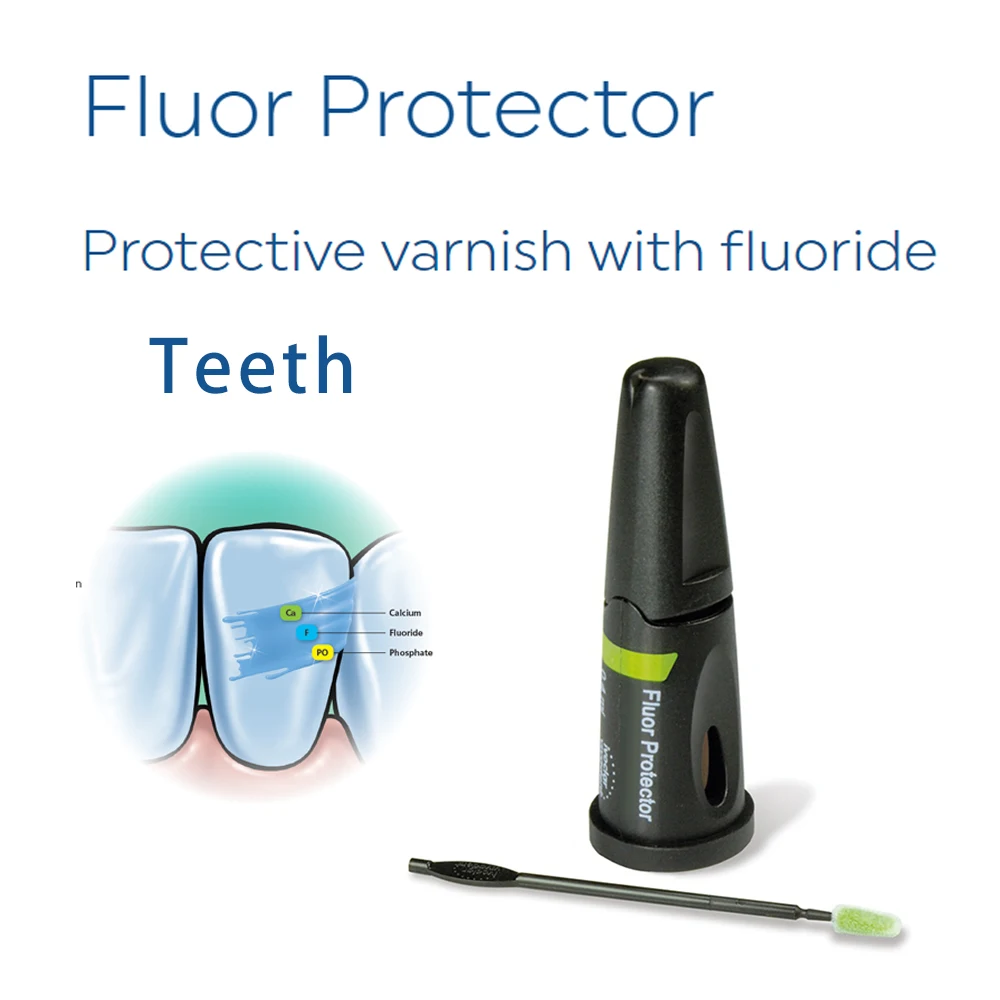 Ivoclar Vivadent AG Fluor Protector Dental Fluoride Varnish Gel 0.4ml Teeth Sensitive Desensitizing Protective Oral Care Product