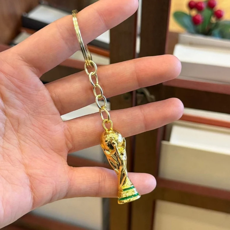 

Metal Trophy Keychain, Sports Game Winning Prize Keychain, Birthday Party Supplies, Football/fans' Gifts, Golden