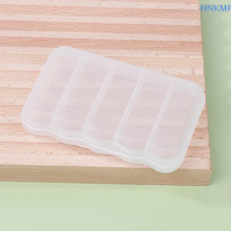 High Transparent Plastic Rectangle Box Noise-proof Earplug PP Empty Storage Box Portable Durable Small Items Case