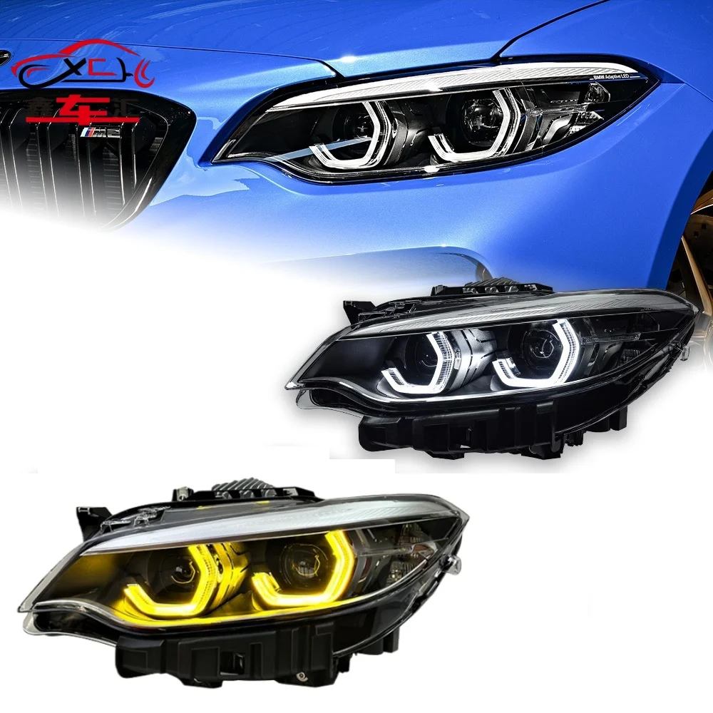 

Applicable to 2014-2021 BMW 2 Series F22/F23 headlight assemblies, 218/220 M2 Competition high-spec full LED turn signals