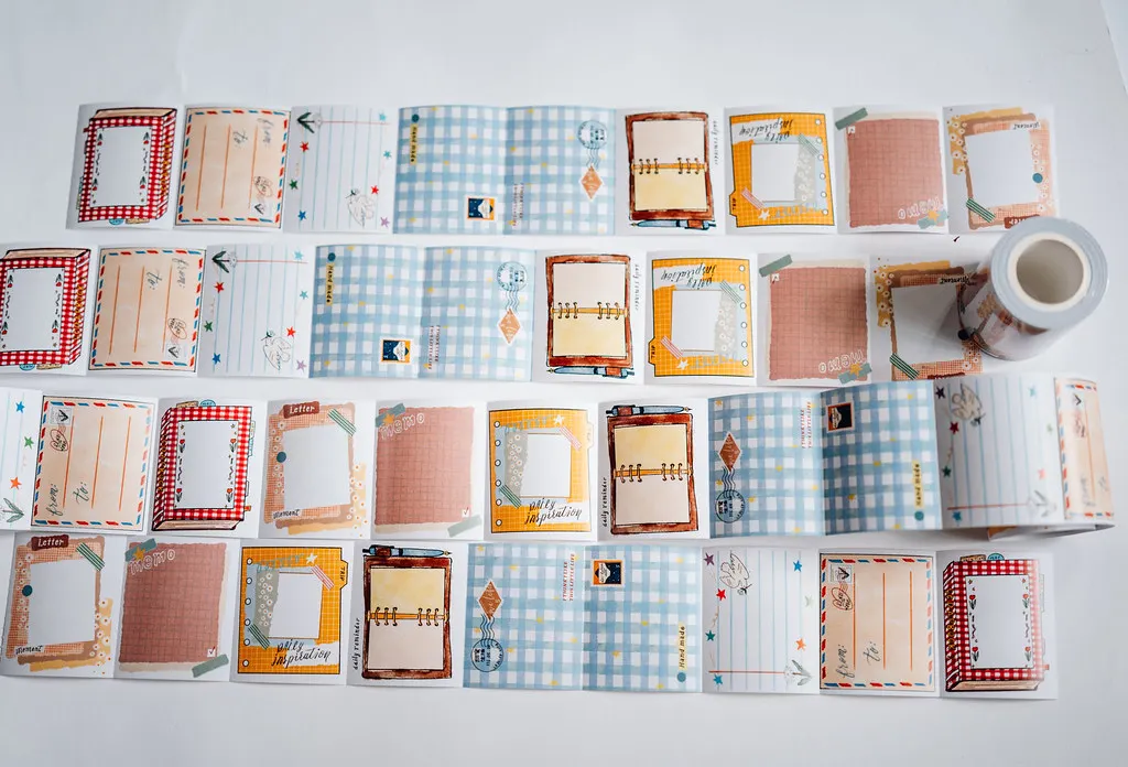 La Dolce Vita Studio Journal With Me Washi-Papierband für Kartenherstellung, DIY-Scrapbooking, Planung, Dekorative Aufkleber – Detail 10