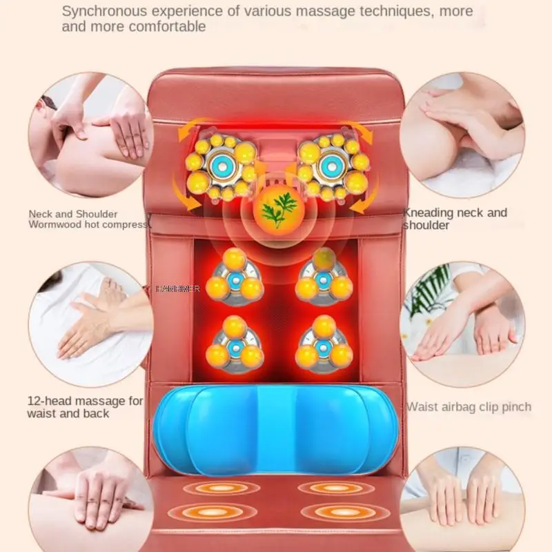 Cervical Massager Back Waist Multifunctional Household Cushion Cushion Mattress Chair Cushion Full Body Automatic Back